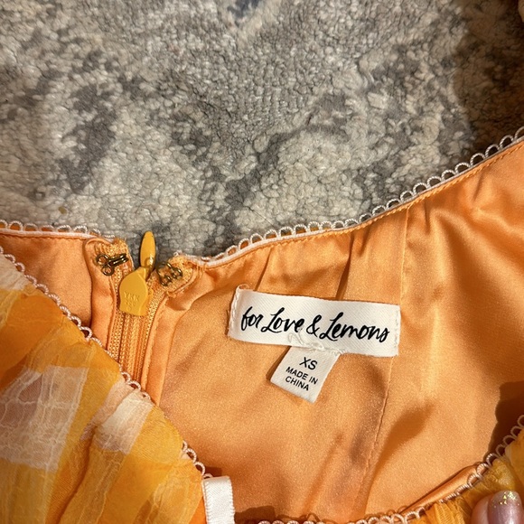 For Love and Lemon Mimosa maxi. Size XS. Wore once - Picture 2 of 5